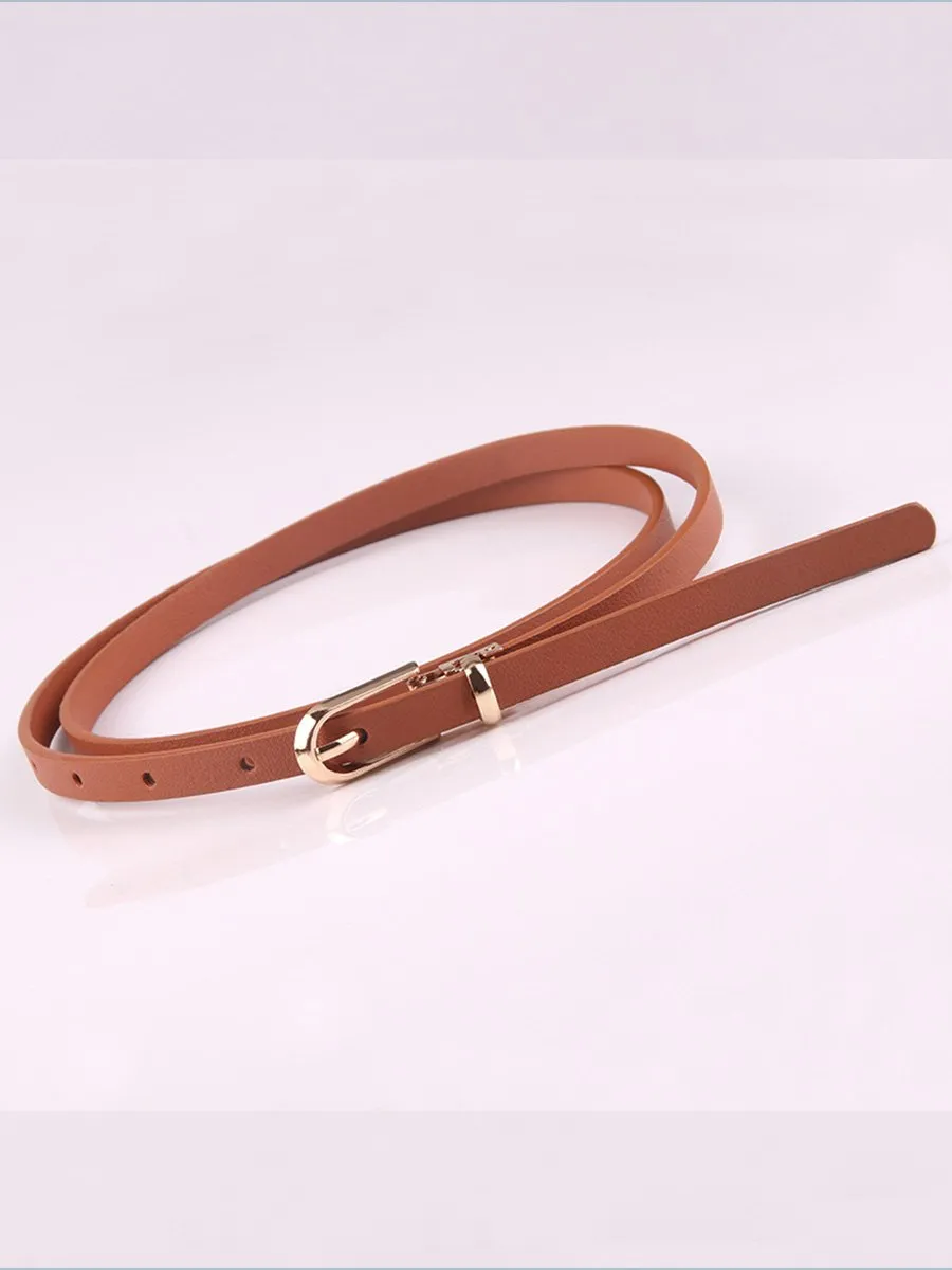 Multicolor Decorative Buckle Belt