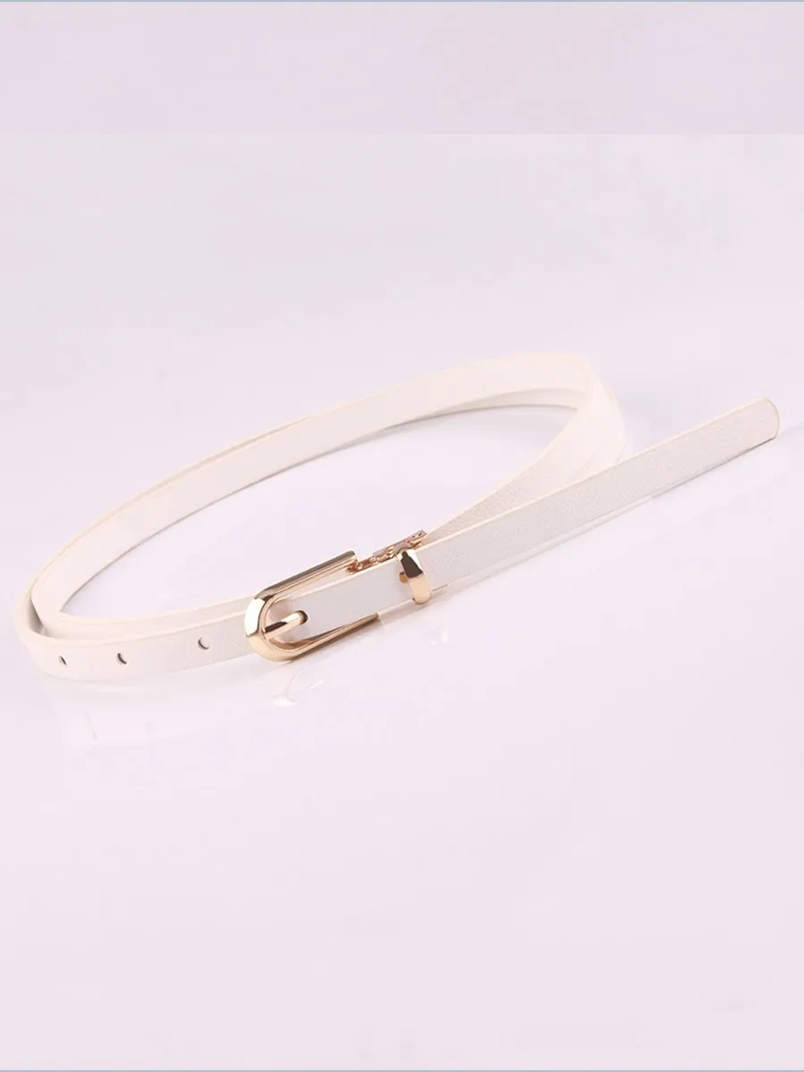 Multicolor Decorative Buckle Belt