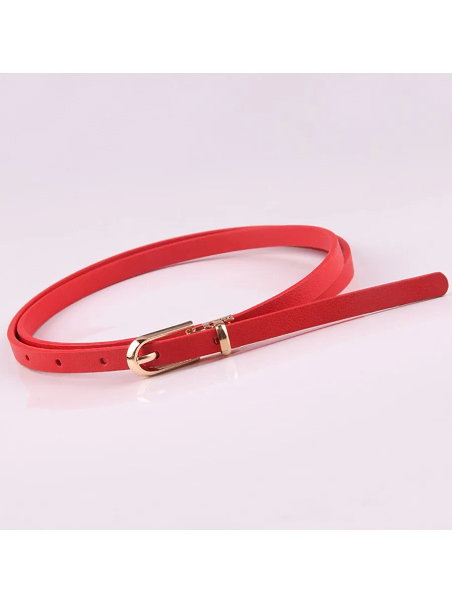 Multicolor Decorative Buckle Belt