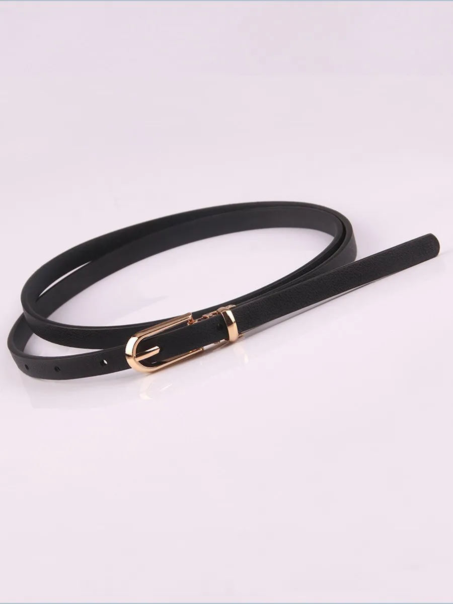 Multicolor Decorative Buckle Belt