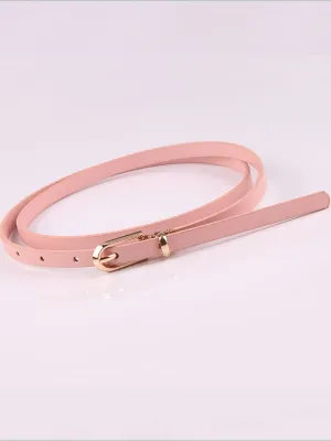 Multicolor Decorative Buckle Belt
