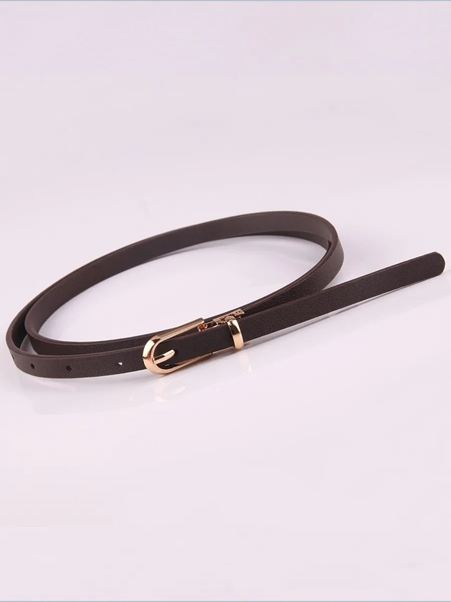 Multicolor Decorative Buckle Belt