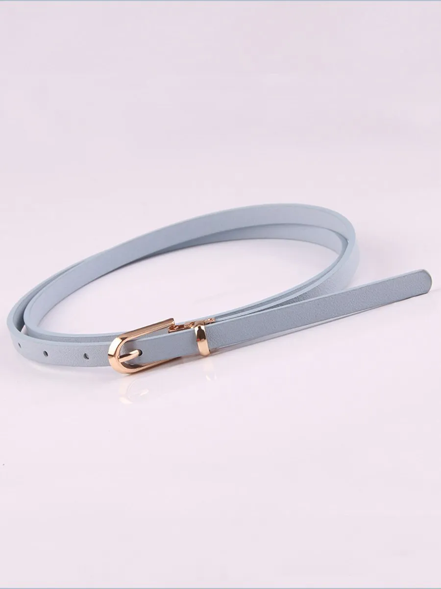 Multicolor Decorative Buckle Belt