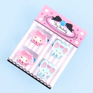 My Melody Hair Clips Set