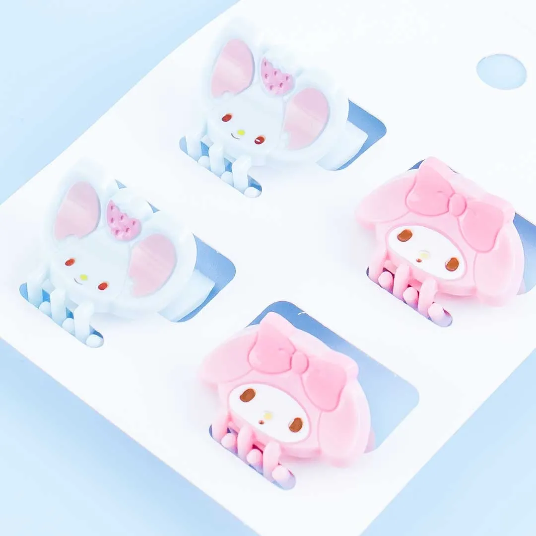 My Melody Hair Clips Set