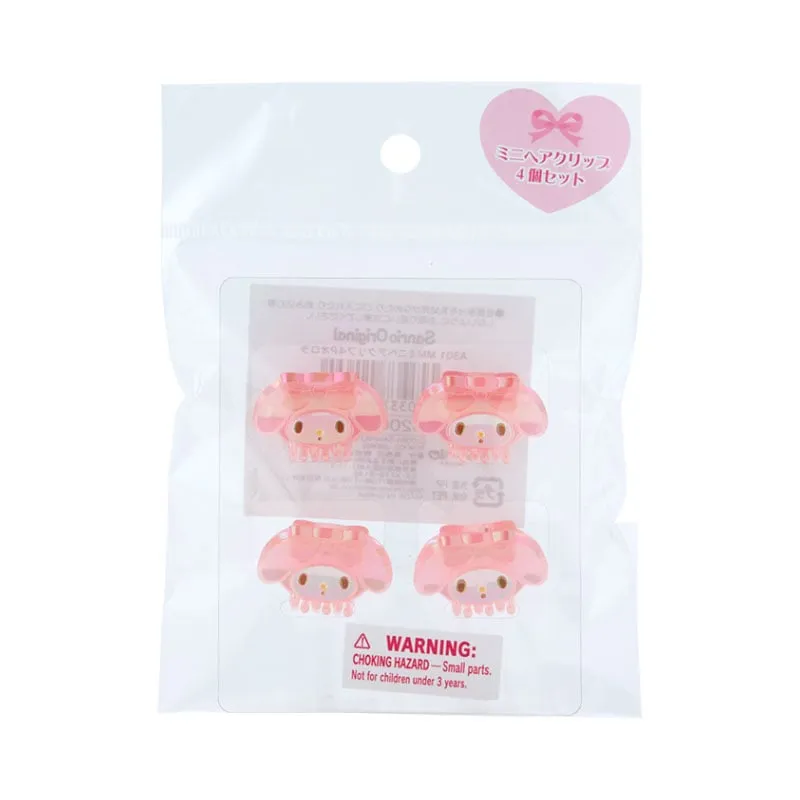 My Melody Iridescent Mini Hair Clips (Set of 4)