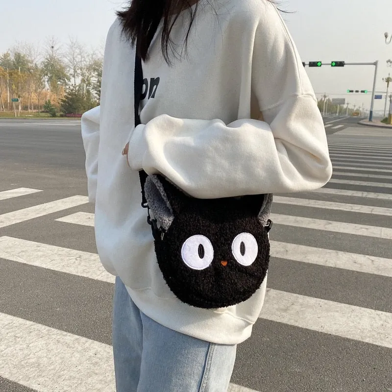 Neko Cat Face Shoulder Bag