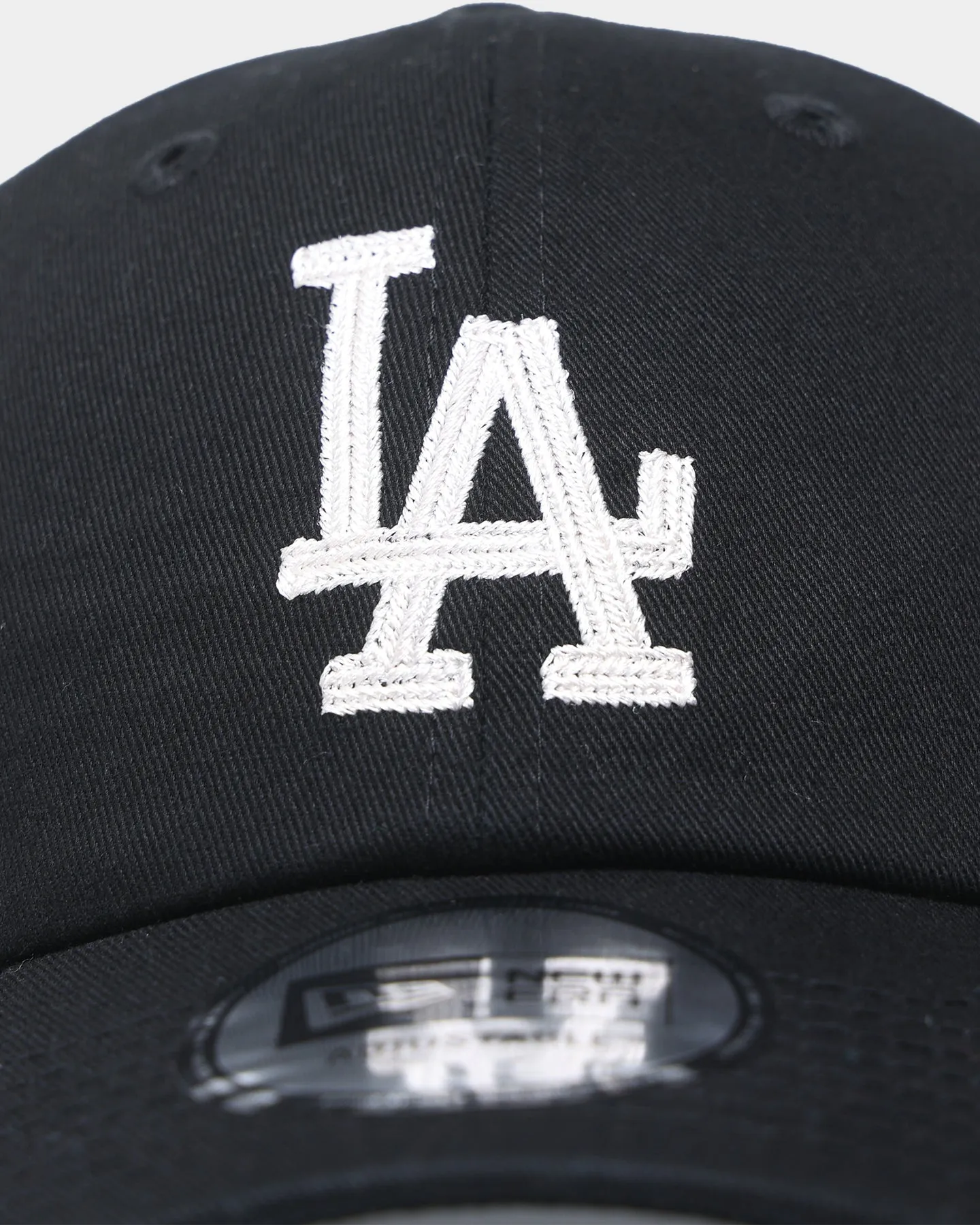 New Era Los Angeles Dodgers Casual Classic Strapback Black/Ivory