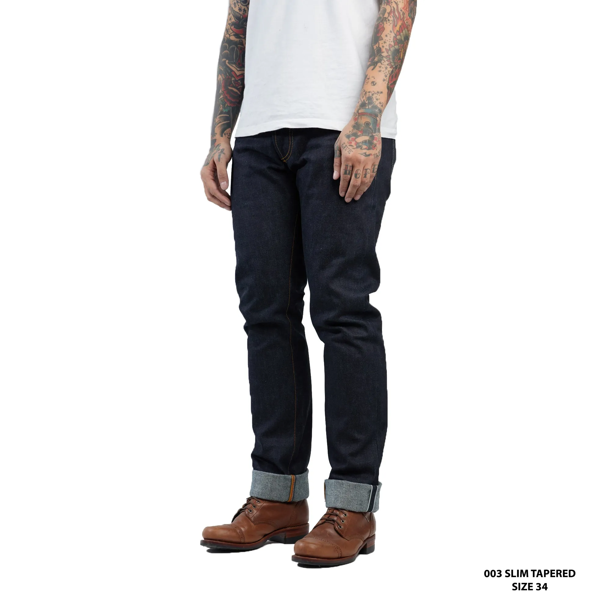 NP003 - HEAVYWEIGHT DEEP INDIGO DENIM