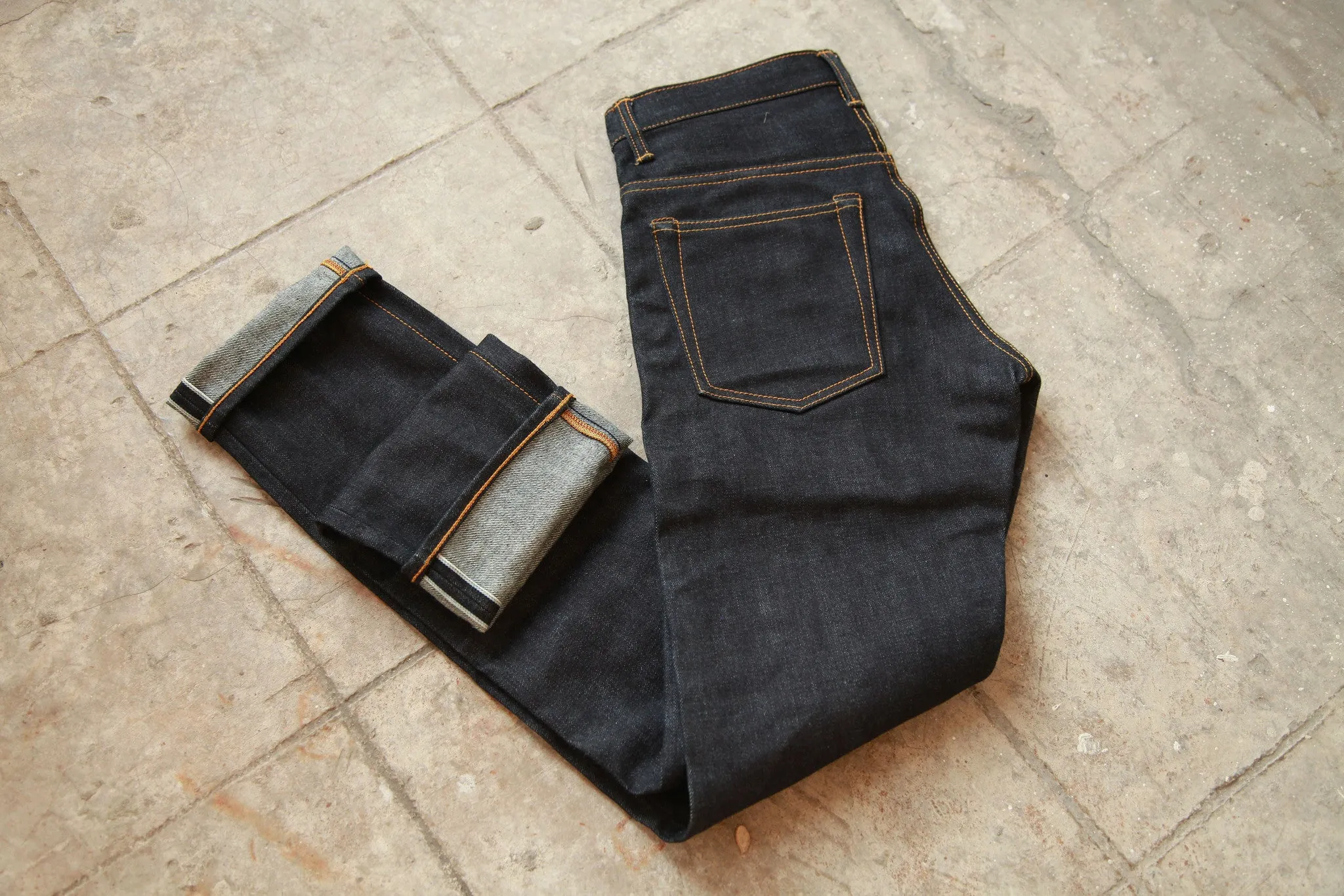 NP003 - HEAVYWEIGHT DEEP INDIGO DENIM