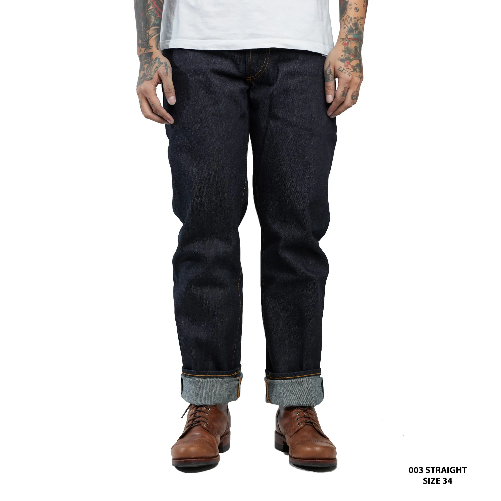 NP003 - HEAVYWEIGHT DEEP INDIGO DENIM