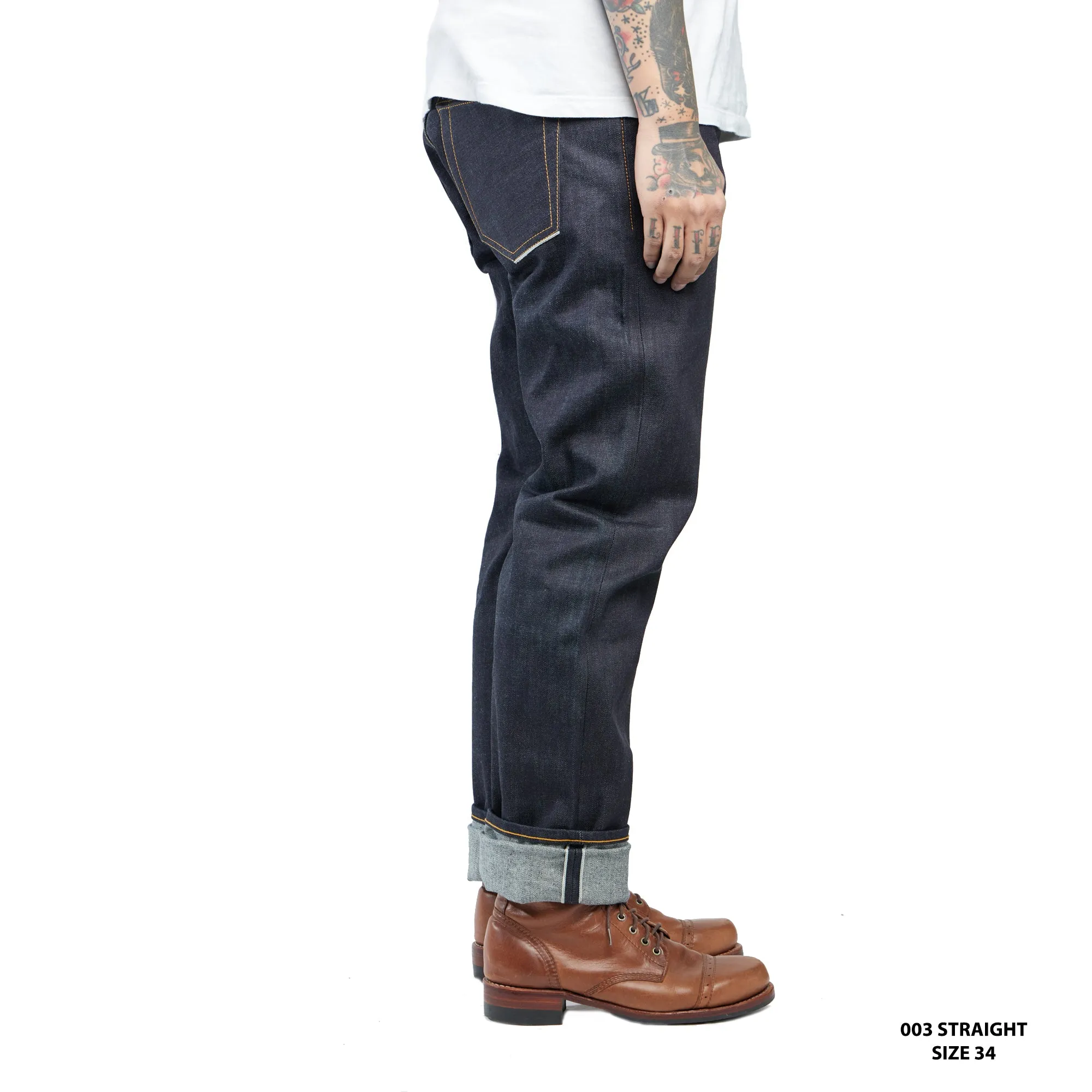 NP003 - HEAVYWEIGHT DEEP INDIGO DENIM