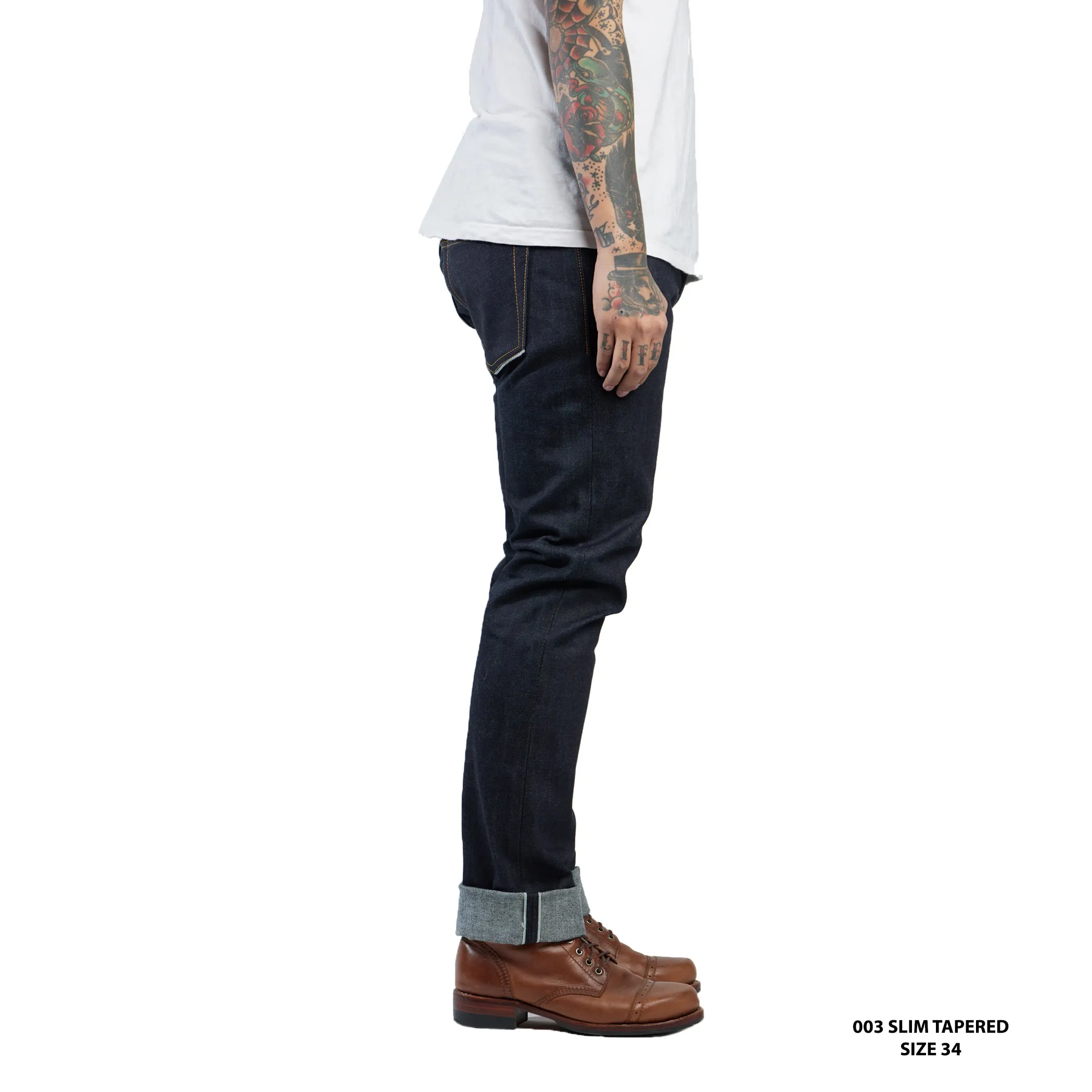 NP003 - HEAVYWEIGHT DEEP INDIGO DENIM