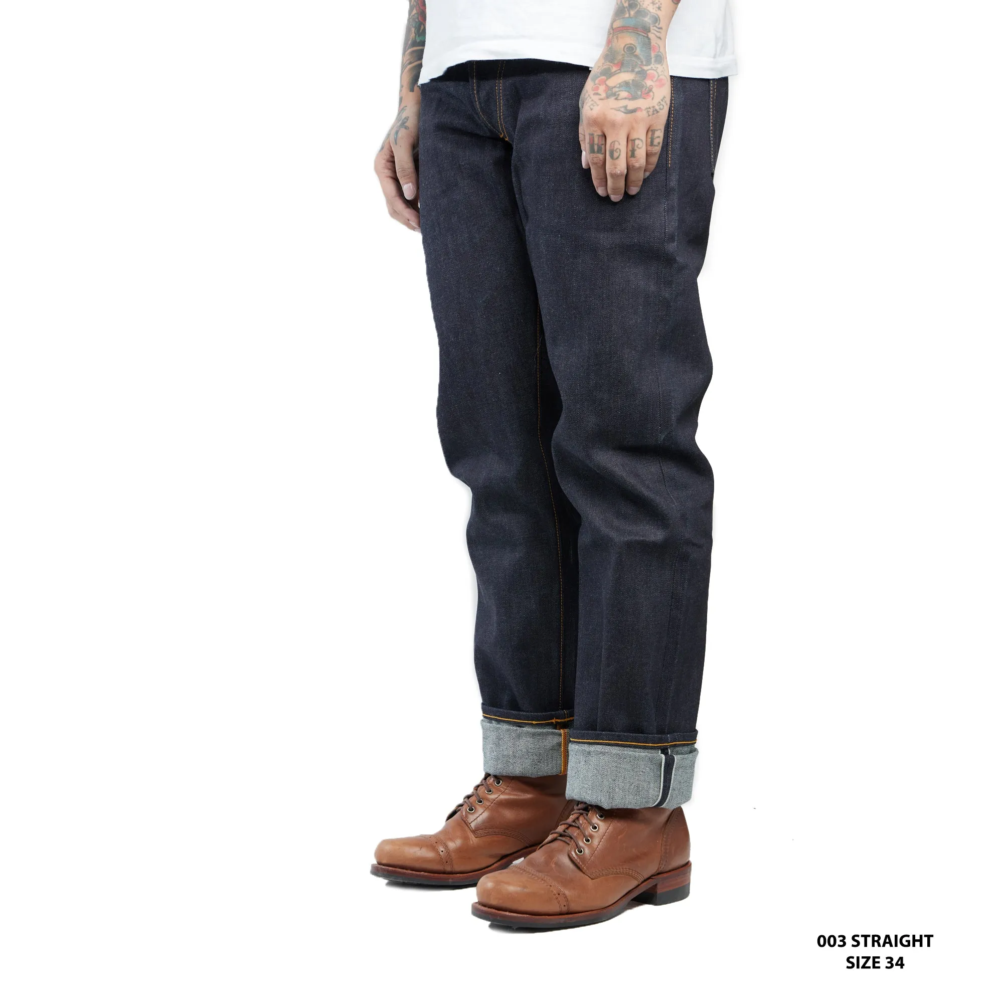 NP003 - HEAVYWEIGHT DEEP INDIGO DENIM
