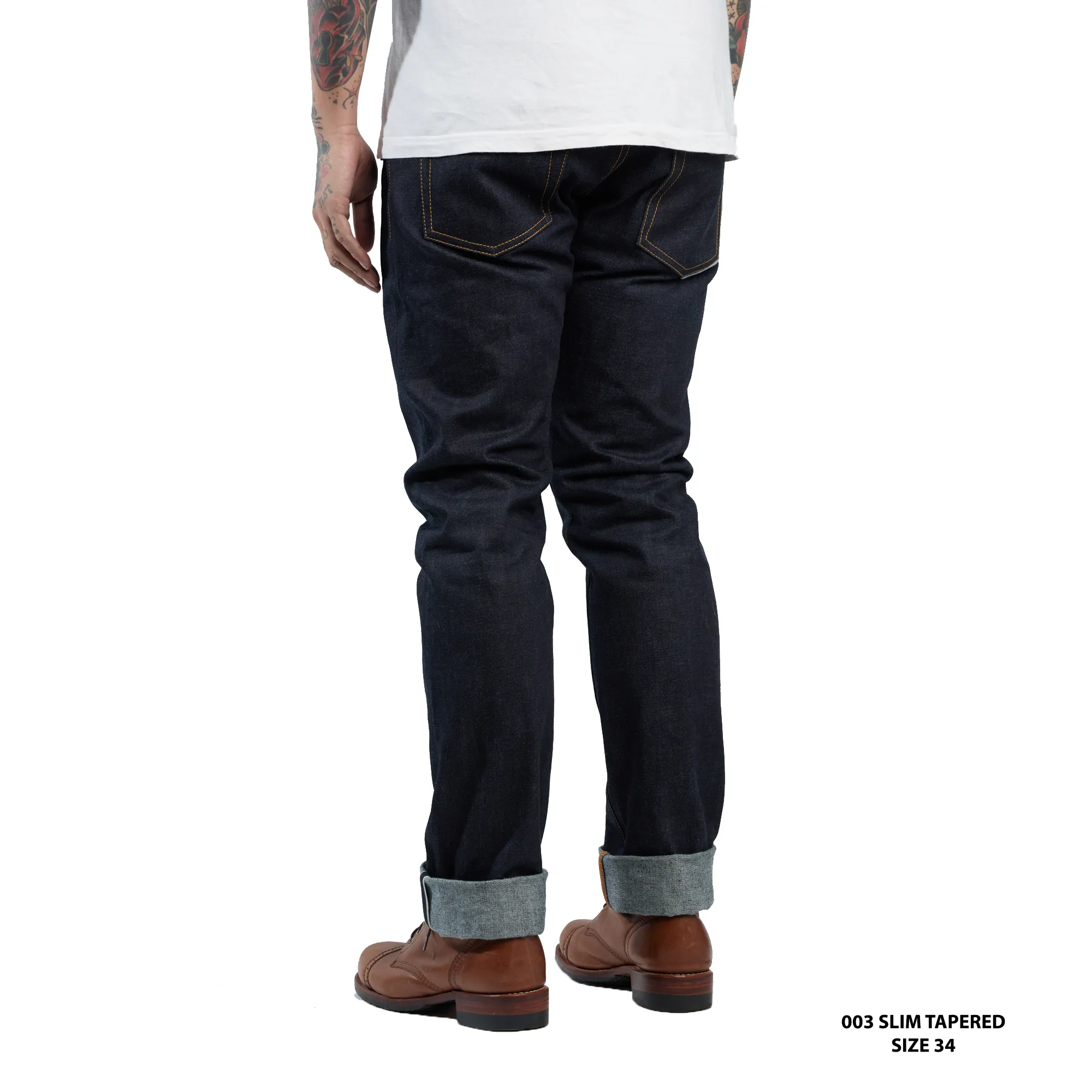 NP003 - HEAVYWEIGHT DEEP INDIGO DENIM