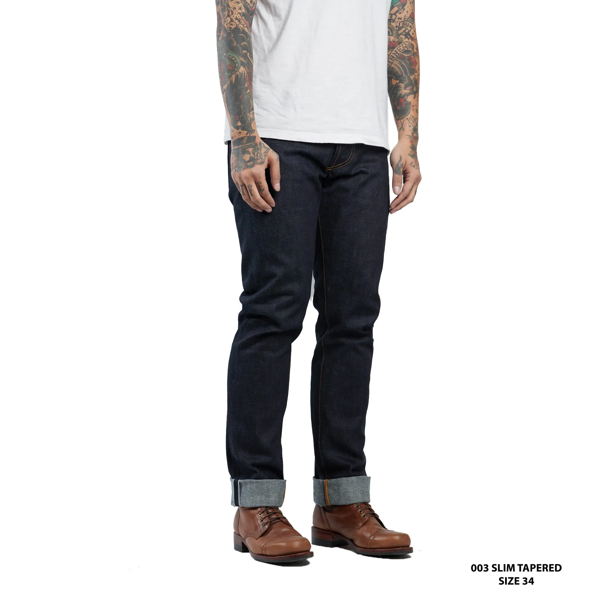 NP003 - HEAVYWEIGHT DEEP INDIGO DENIM