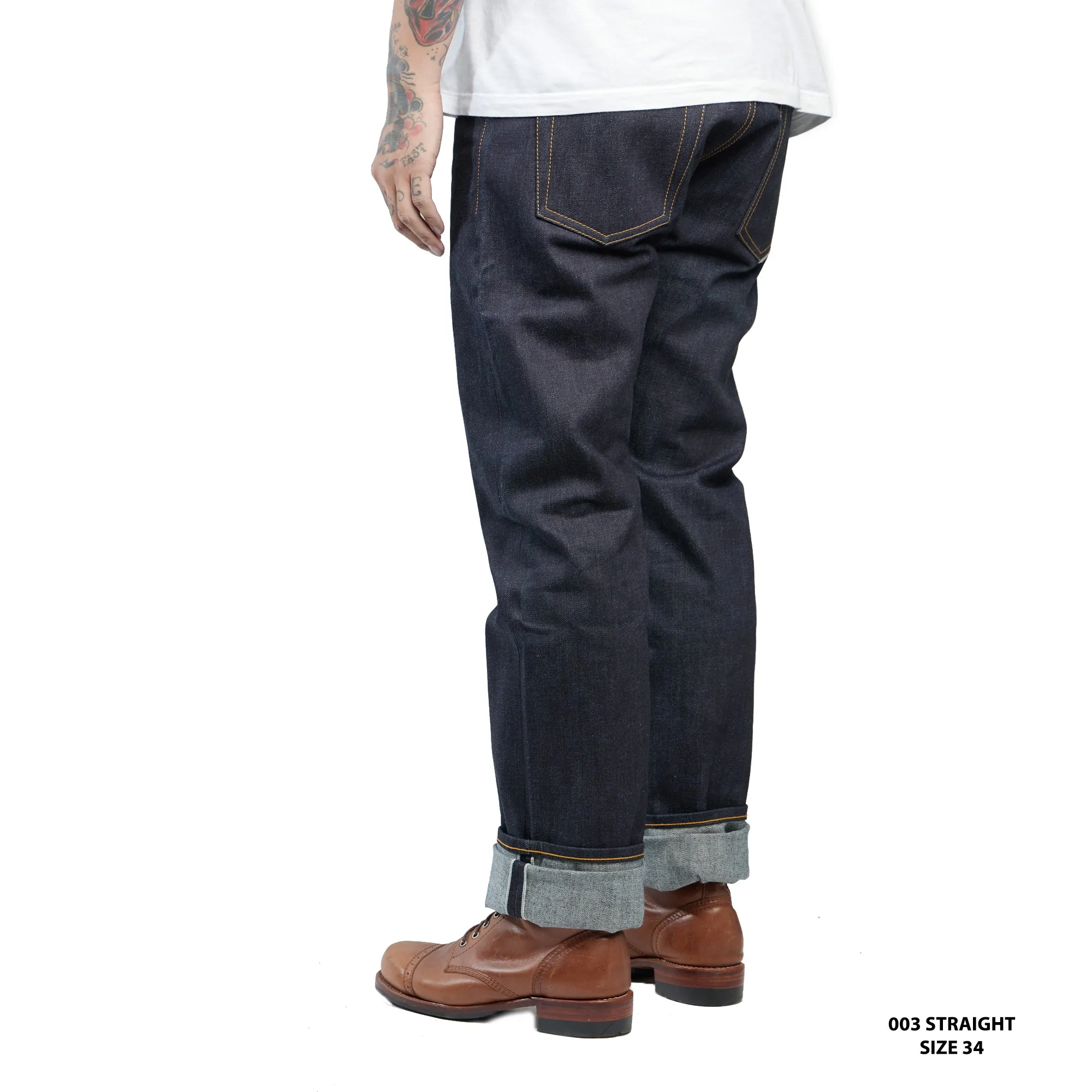 NP003 - HEAVYWEIGHT DEEP INDIGO DENIM