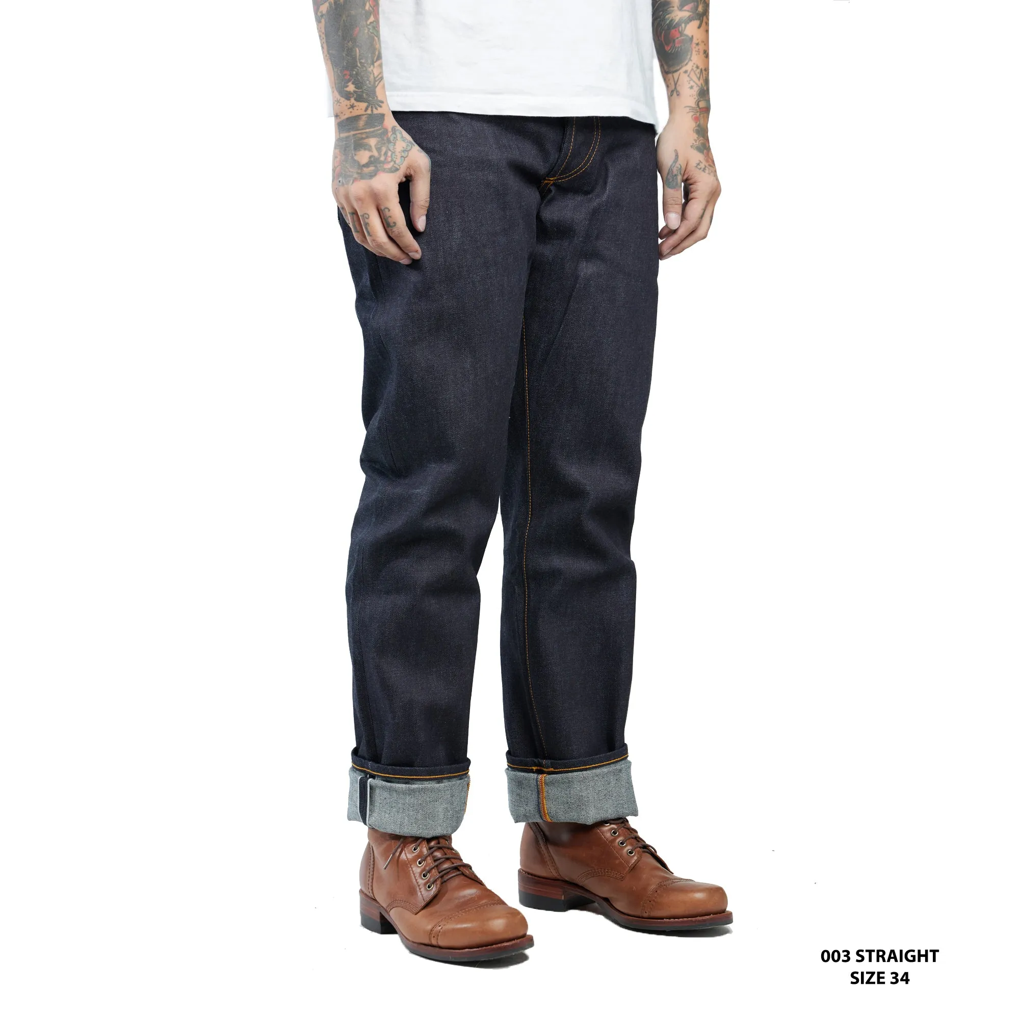 NP003 - HEAVYWEIGHT DEEP INDIGO DENIM