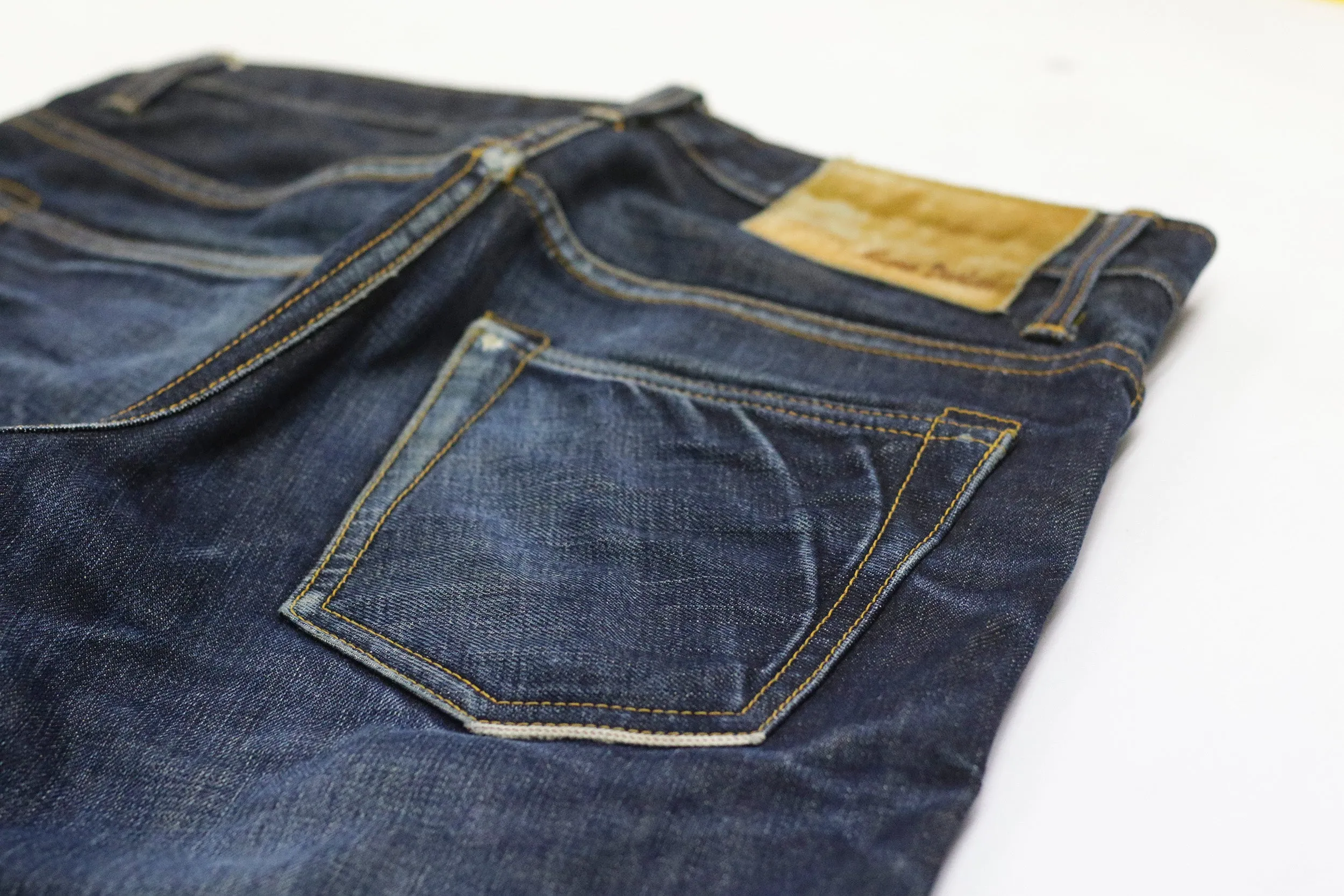 NP003 - HEAVYWEIGHT DEEP INDIGO DENIM