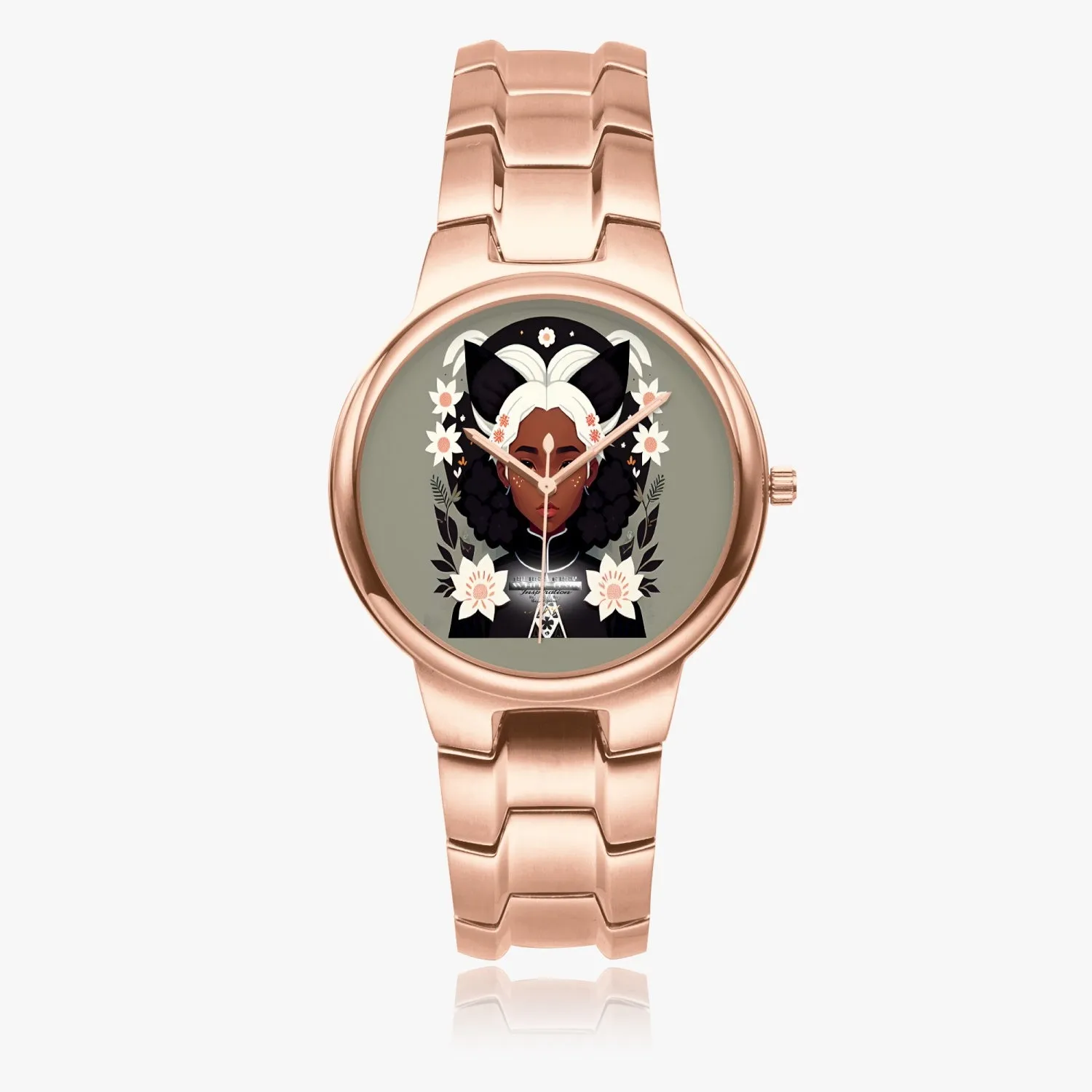 Nubian Silverfox Exclusive Stainless Steel Quartz Watch
