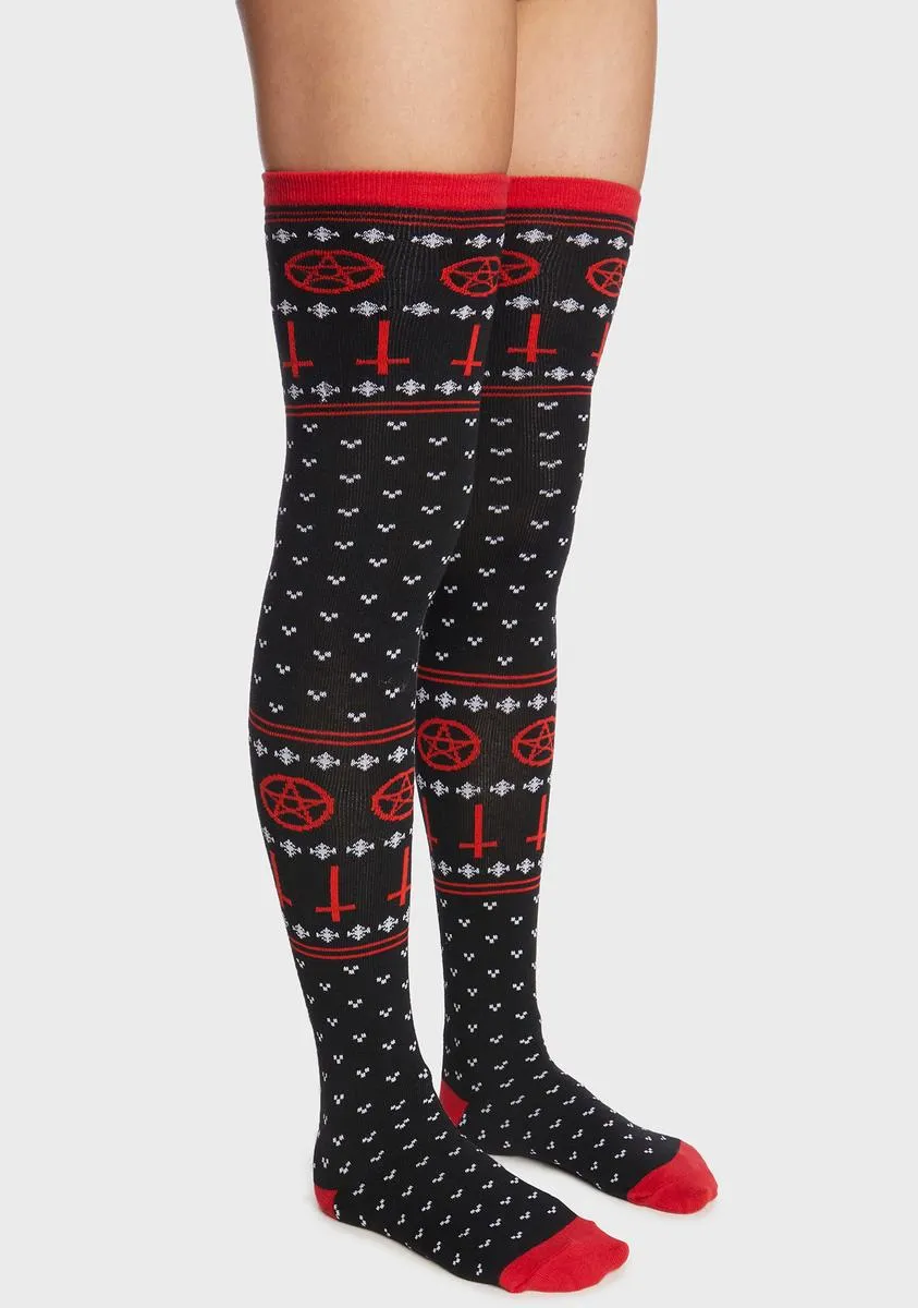 October 15th Over The Knee Socks