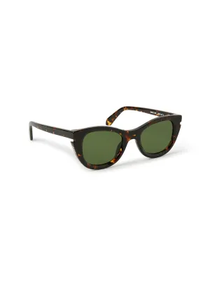 Off-White Boulder Sunglasses Havana/Green
