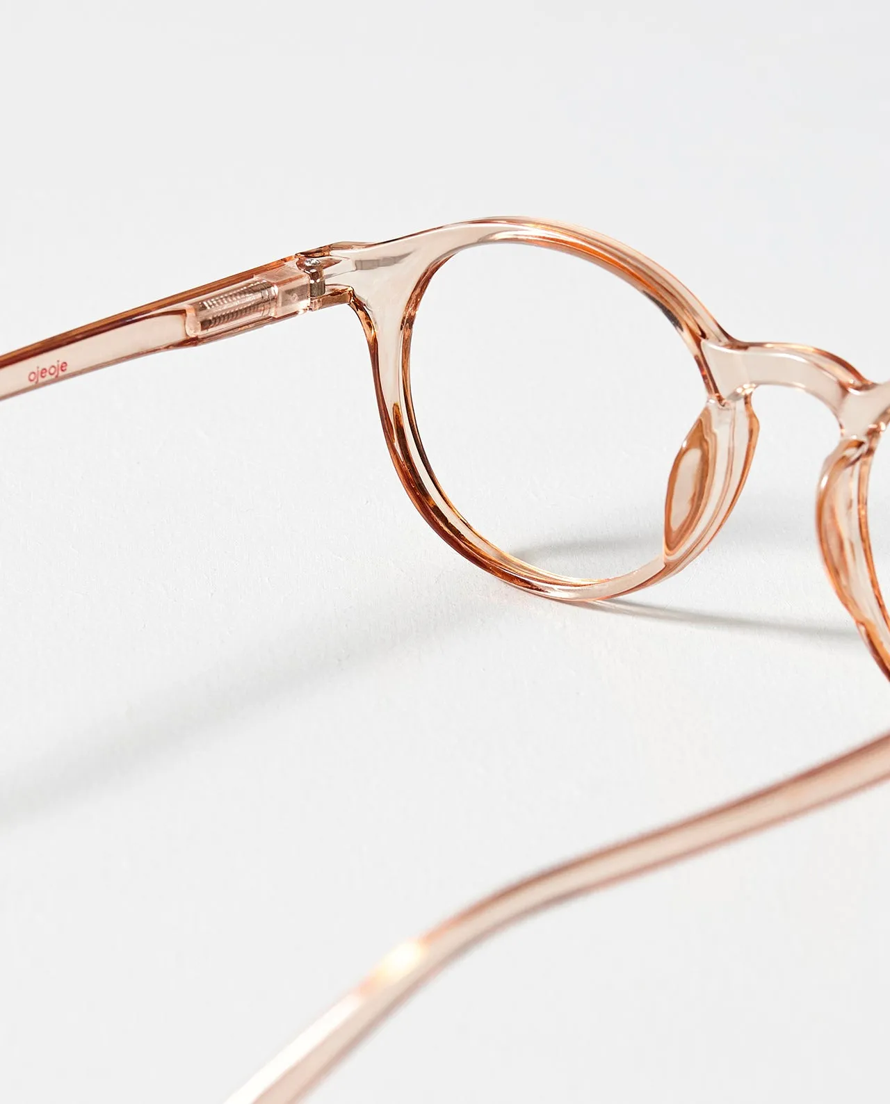 OjeOje A Clear lens glasses - sand