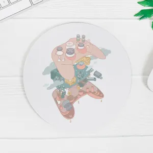 On the Inside | Mouse Pad (Round)
