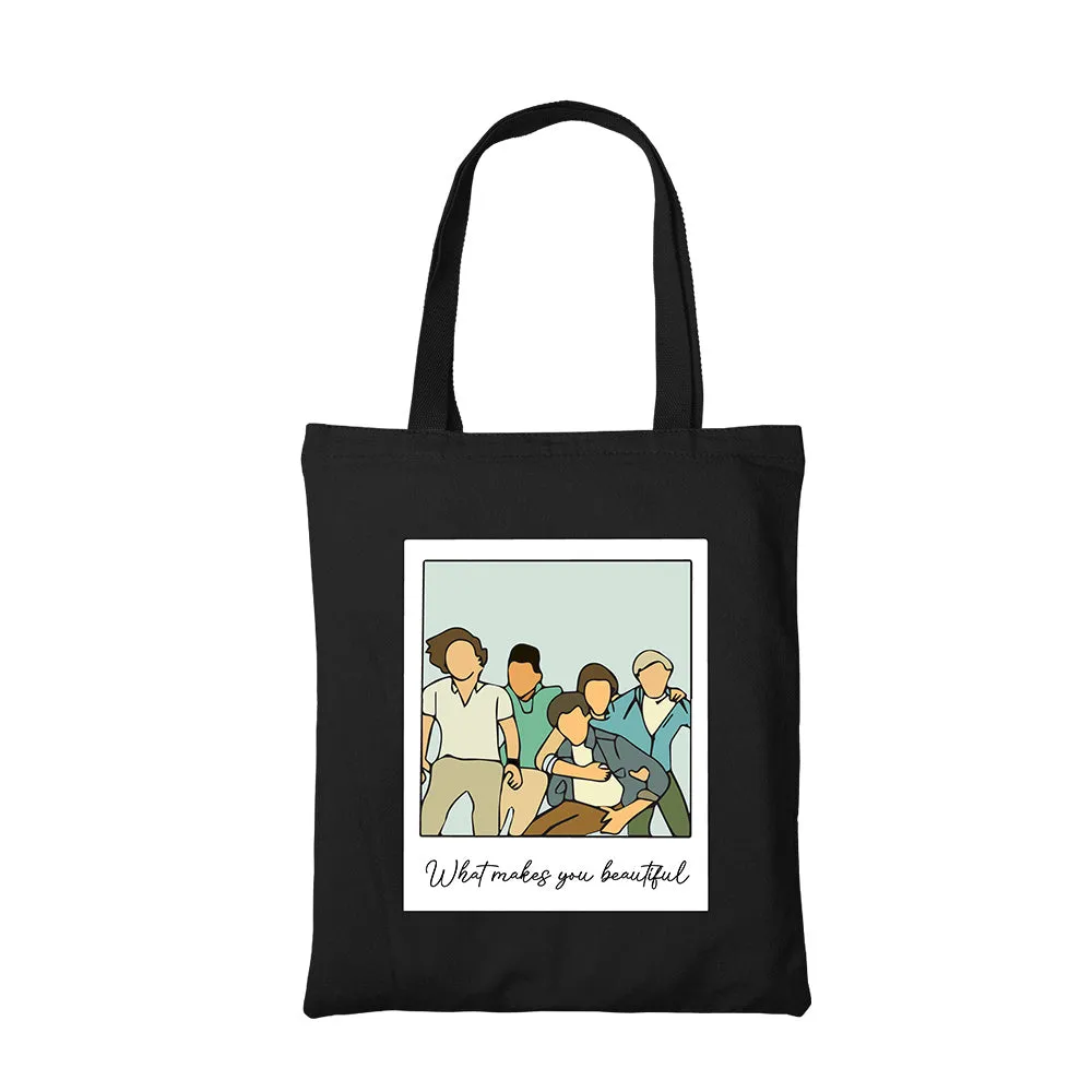 One Direction Tote Bag - What Makes You Beautiful