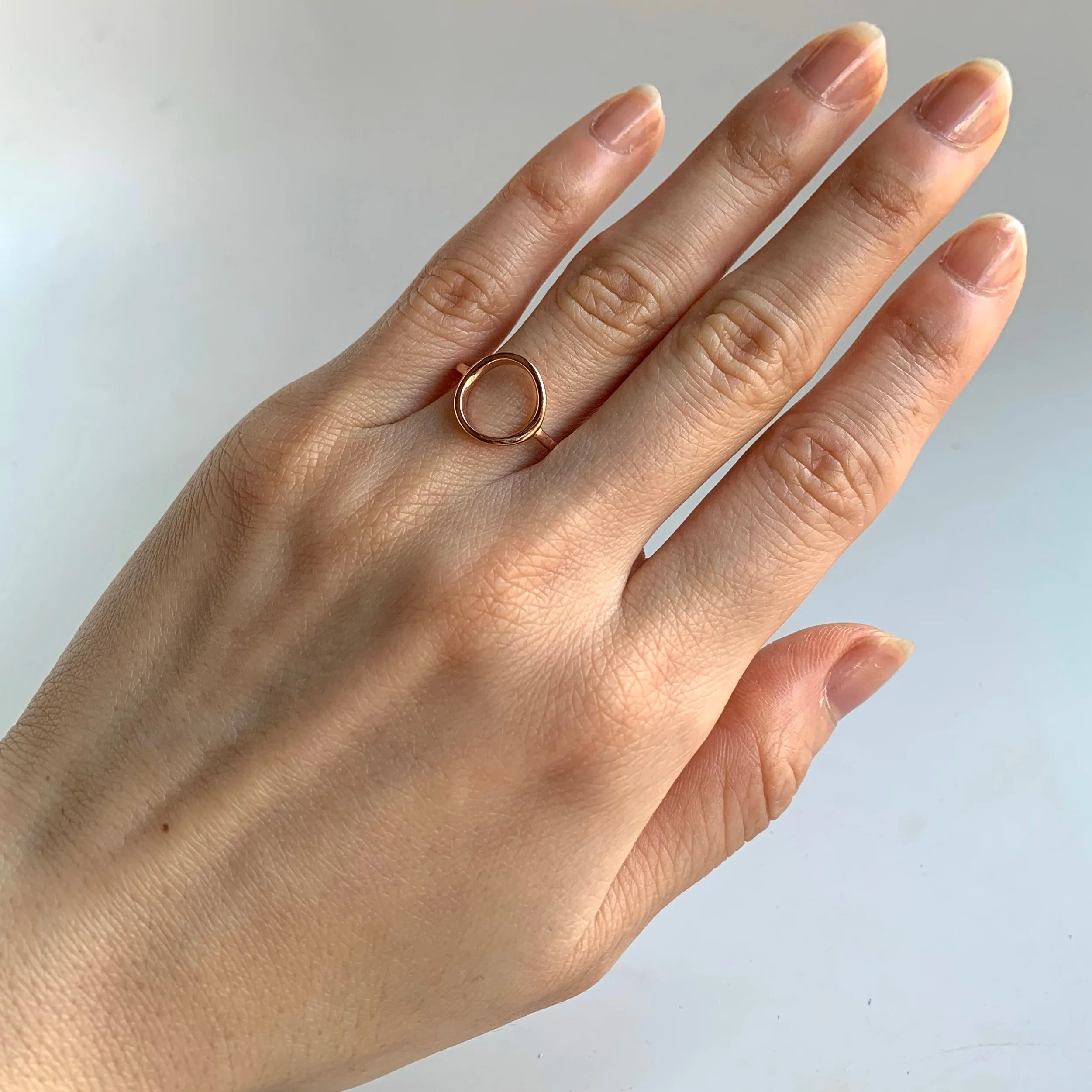 Open Circle Ring