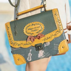 Orchestra    Bag Kawaii Academia Y2K Cottagecore Coquette Fairycore Dollette Princesscore