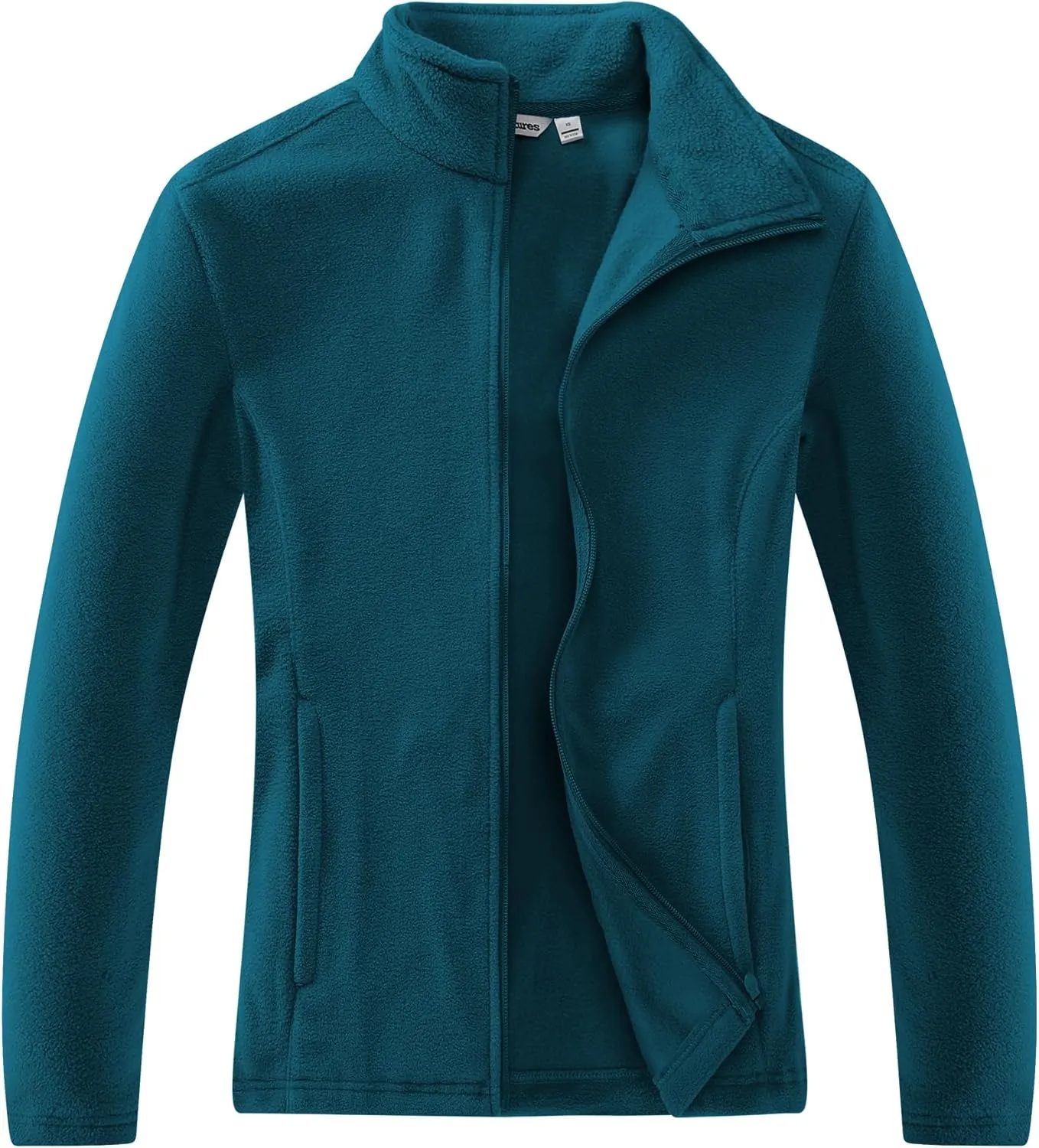 Outdoor Ventures Women's Lightweight Warm Zip Up Long-Sleeve Soft Polar Fleece Jacket for Fall Winter
