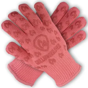 Oven Gloves 932F Extreme Heat & Cut Resistant Oven Mitts with Fingers for BBQ, Cooking, Grilling, Baking  Accessory for Smoker, Cast Iron, Fire Pit, Camping, Fireplace and More