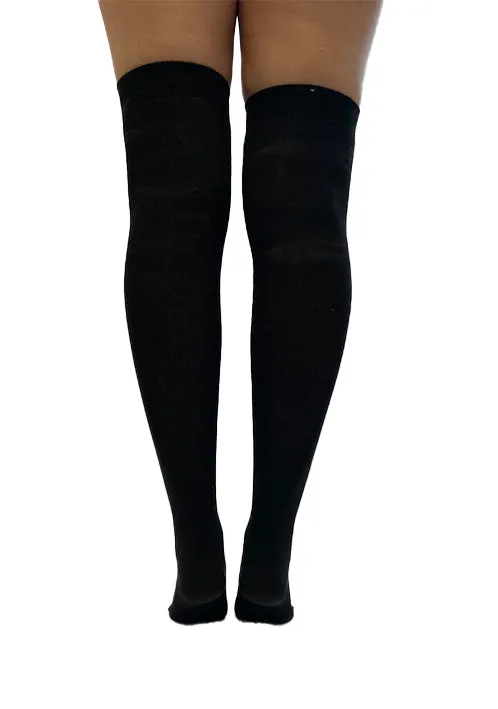 Over the Knee Socks Skull and Crossbones