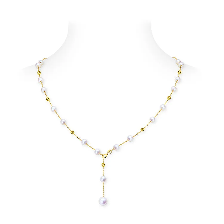 Pair Tincup Freshwater Necklace