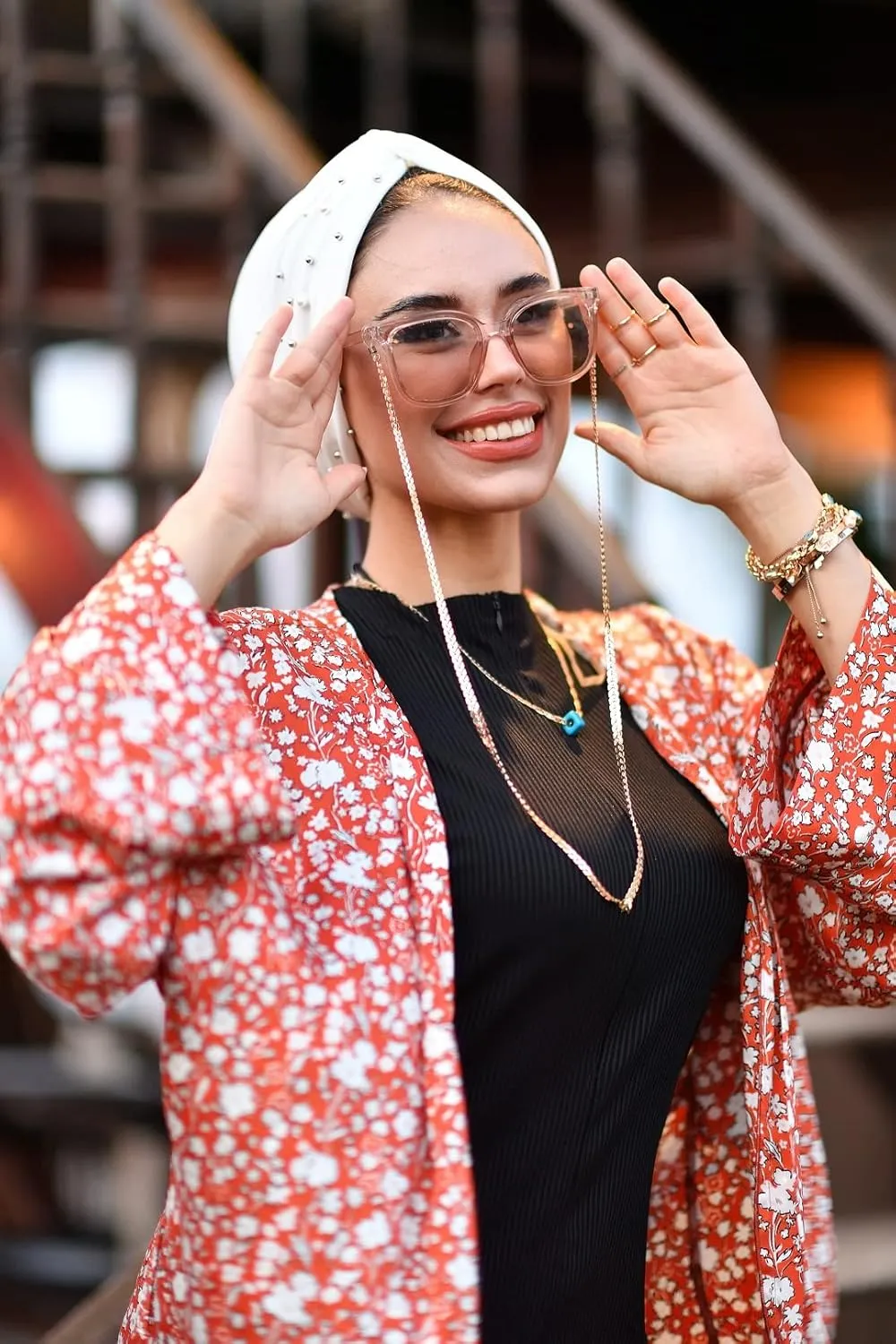 Para Life Pearl Turban - Hijab and Head Wraps for Women | Hair Wraps | Undercap | Caps | Instant Hijab