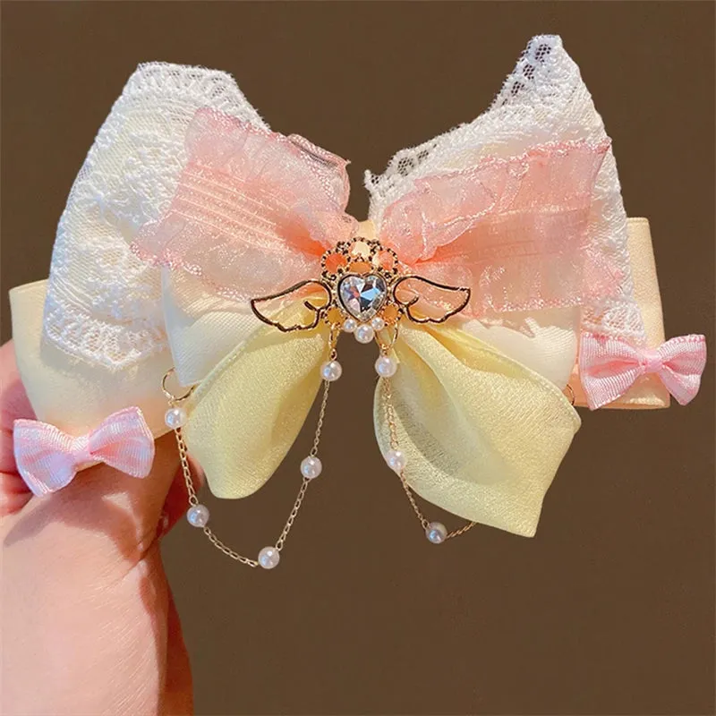 Pastel Decora Hair Bows