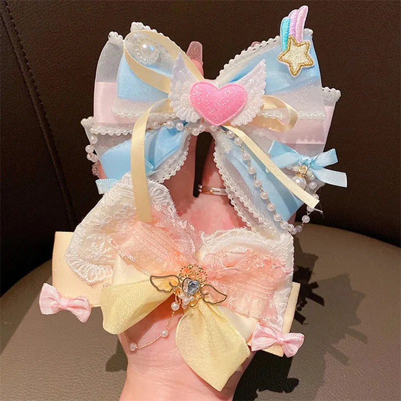 Pastel Decora Hair Bows