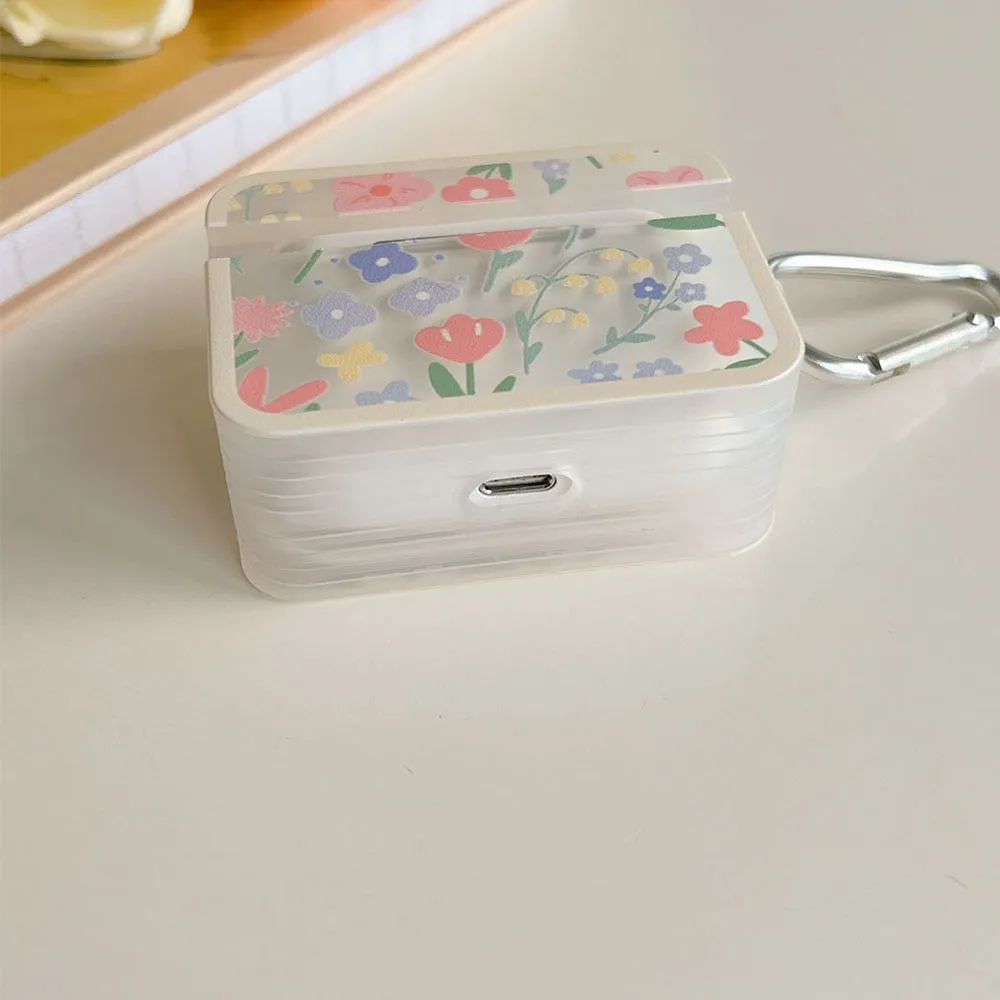 Pastel Flowers AirPods Case