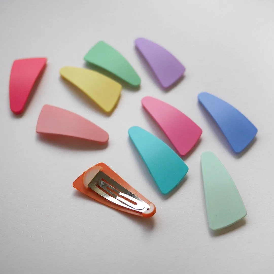Pastel Hair Clips (Set of 10)