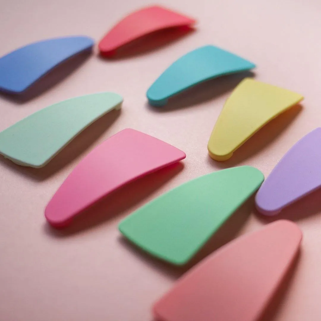 Pastel Hair Clips (Set of 10)