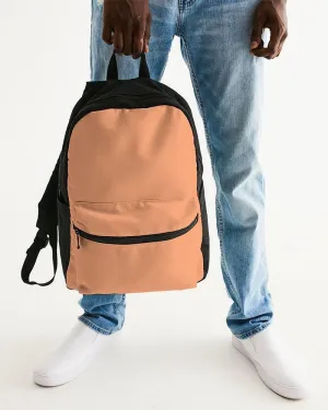 Pastel Orange Canvas Backpack | Bright Pastel Orange | C0M45Y60K0