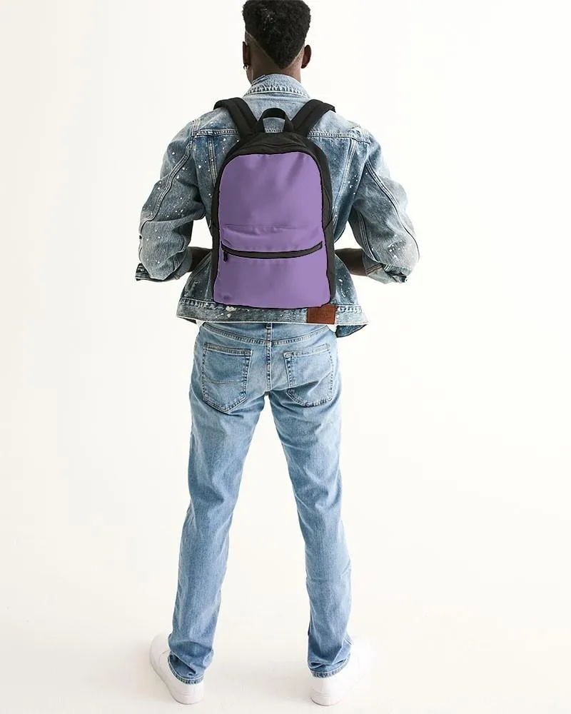 Pastel Violet Canvas Backpack | Bright Pastel Violet | C45M60Y0K0