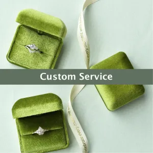 Payment Plan for alexisibarguen Pear Shaped Emerald Set 2pcs Rose Gold Ring / US 5.5 / 14K Rose Gold