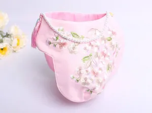 Peach Blossoms Girls Hanbok Hat (2 Colors)