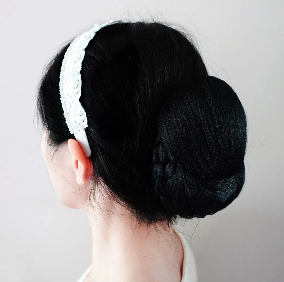 Pearl and Flower Crown Bridal Headband