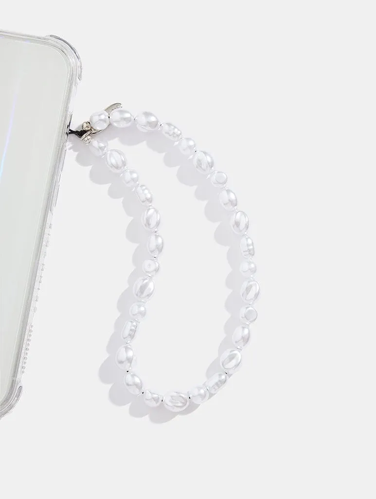 Pearl Beaded Phone Strap