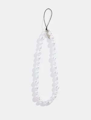 Pearl Beaded Phone Strap