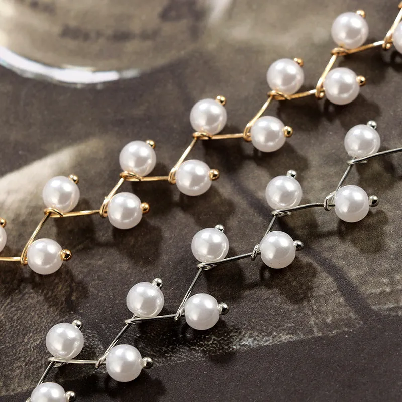 Pearl Collarbone Chain Women's Neck Strap