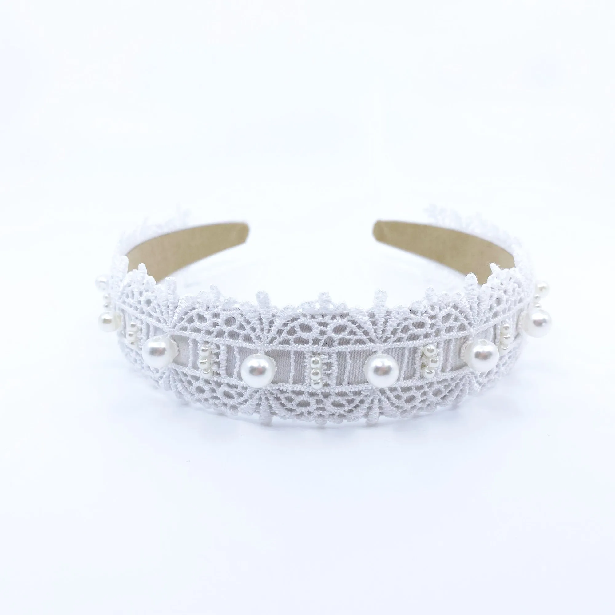 Pearl Crown Bridal Headband